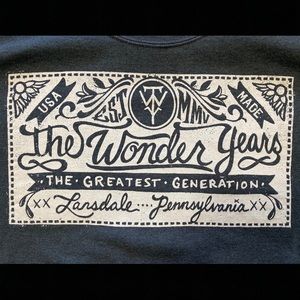 TWY The Wonder Years crewneck sweatshirt